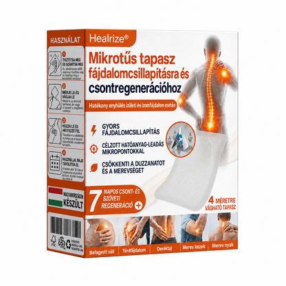 🌍✅ Hivatalos magyar áruház: Healrize® mikrotűs fájdalomcsillapító tapasz 🧑‍⚕️