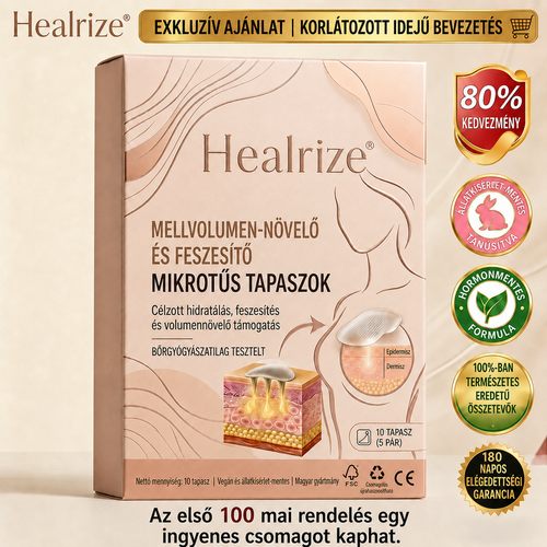 🚩Healrize®🔥🥏Célzott mellnagyobbításra szolgáló, fejlett nanomikrotűs tapasz