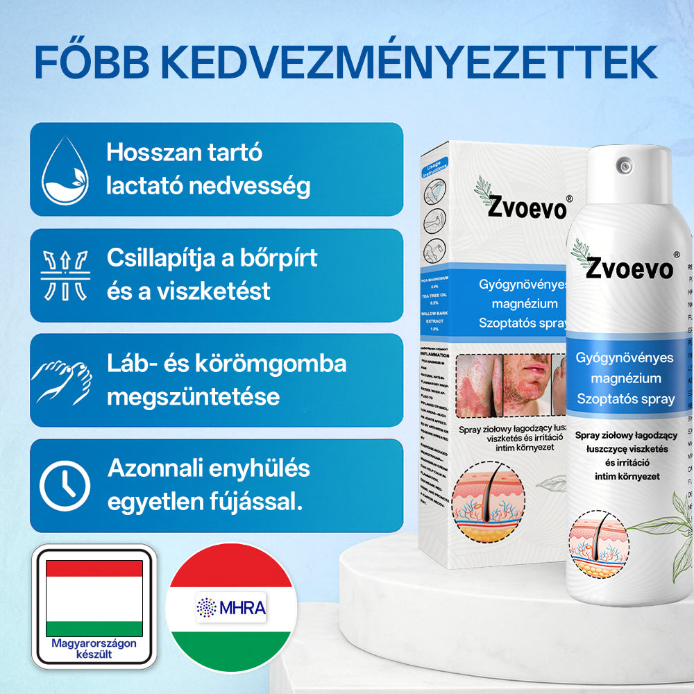 ⭐Healrize® 🎉Magnézium Gyógynövényes Pszoriázis Spray-🌻