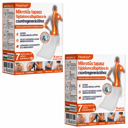 🌍✅ Hivatalos magyar áruház: Healrize® mikrotűs fájdalomcsillapító tapasz 🧑‍⚕️