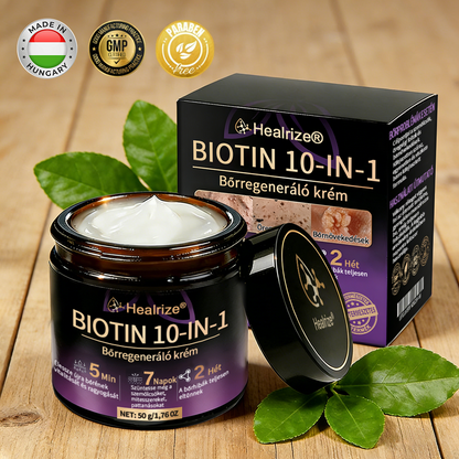 Magyarországon gyártva és szállítva ✨Healrize® Biotin 10 az 1-ben Bőrmegújító Krém 🥑