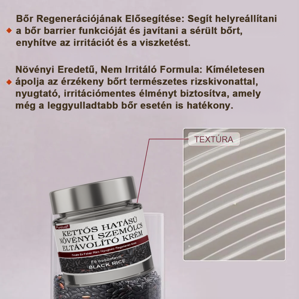✅ Healrize® Fekete Rizses Bőrregeneráló Krém 👨‍⚕️ (Szemölcsök, bőrkinövések, foltok és hiperpigmentáció kezelésére)✅✅✅✅