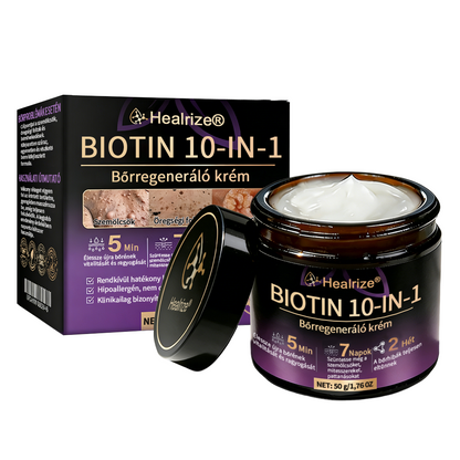 Magyarországon gyártva és szállítva ✨Healrize® Biotin 10 az 1-ben Bőrmegújító Krém 🥑