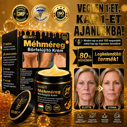 Rolimey® Méhmérges Bőrápoló Krém👩‍⚕️2🌲