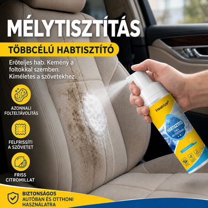 Healrize® 4 az 1-ben multienzimes habtisztító | Mélytisztító hab autóbelsőhöz, kanapéhoz, konyhához és fürdőszobához🐔🐶1