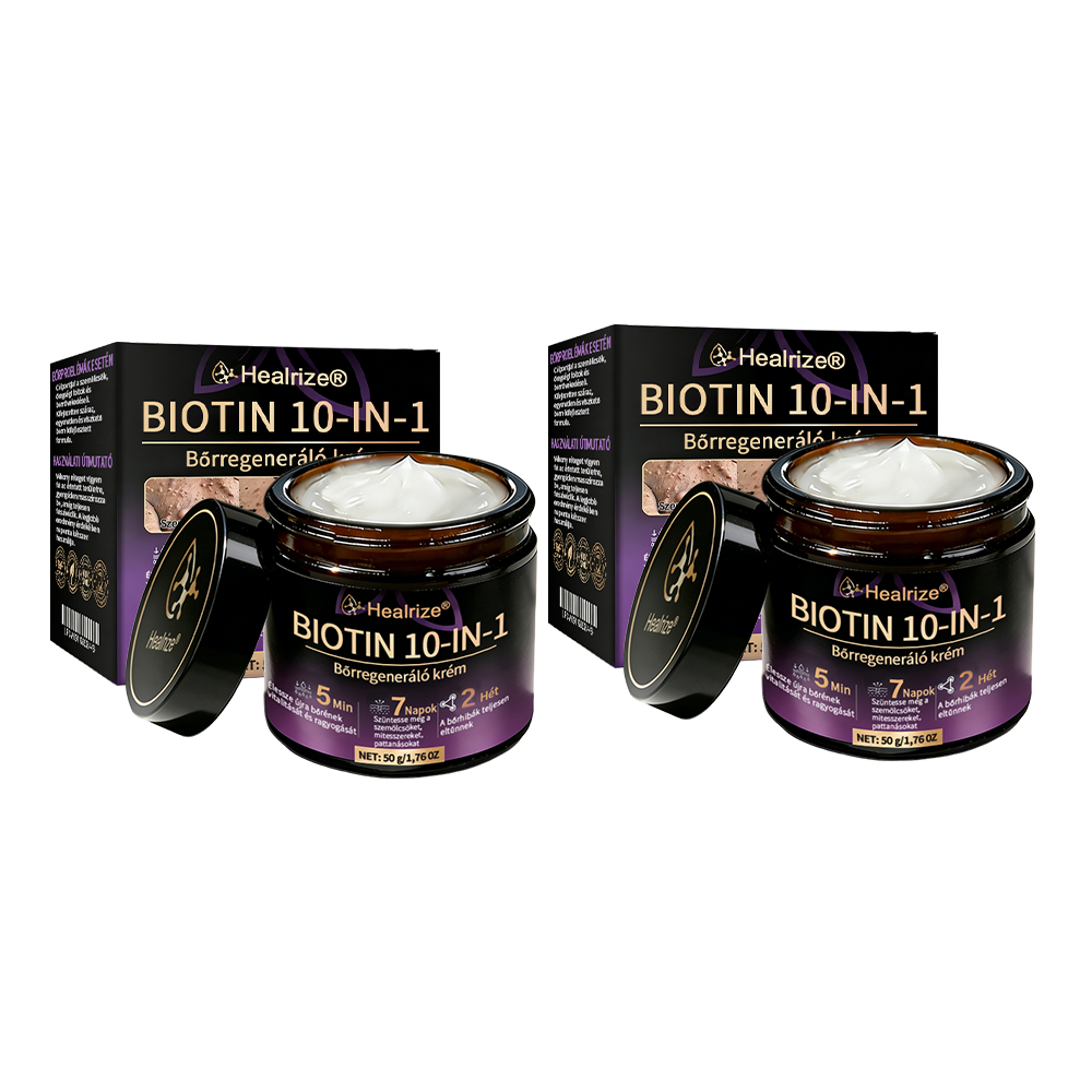 Magyarországon gyártva és szállítva ✨Healrize® Biotin 10 az 1-ben Bőrmegújító Krém 🥑