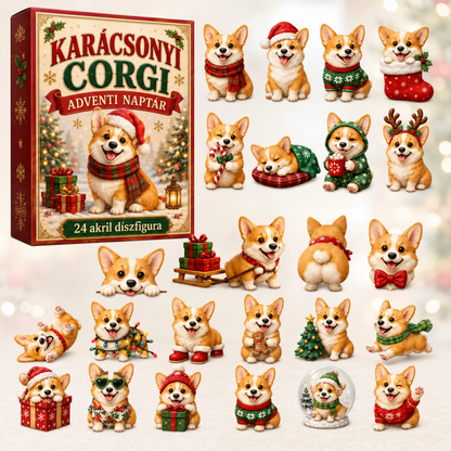 🎄2🎁Karácsonyi meglepetésdoboz – Szerencsés kollekció sorozat, 24 különböző pózzal