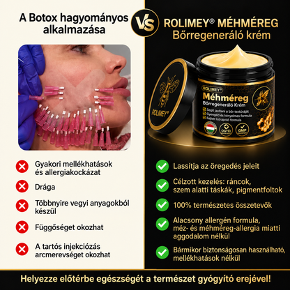 Rolimey® Méhmérges Bőrápoló Krém👩‍⚕️2🌲