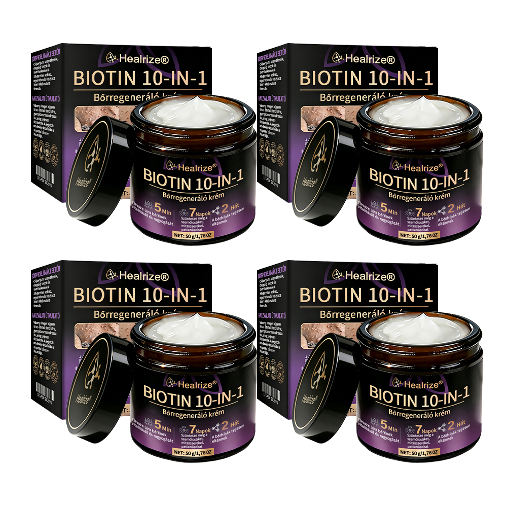 Magyarországon gyártva és szállítva ✨Healrize® Biotin 10 az 1-ben Bőrmegújító Krém 🥑