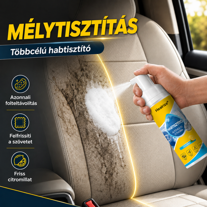 Healrize® 4 az 1-ben multienzimes habtisztító | Mélytisztító hab autóbelsőhöz, kanapéhoz, konyhához és fürdőszobához🐔🐶1