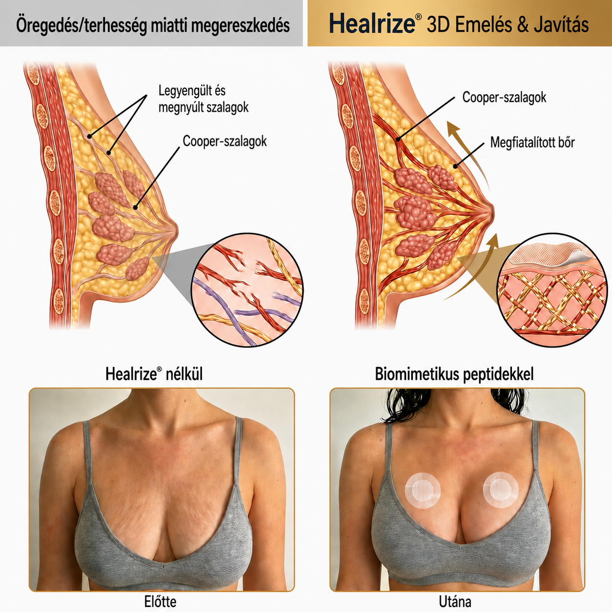 🚩Healrize®🔥🥏Célzott mellnagyobbításra szolgáló, fejlett nanomikrotűs tapasz