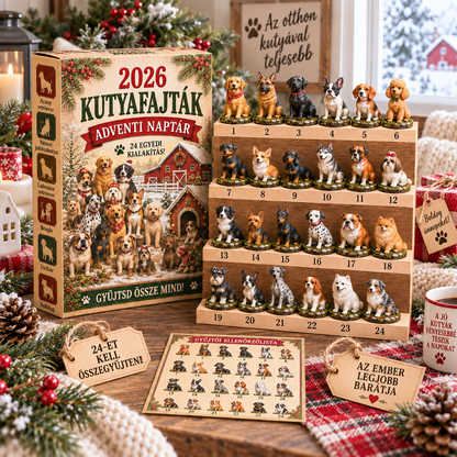 🎄2🎁Karácsonyi meglepetésdoboz – Szerencsés kollekció sorozat, 24 különböző pózzal