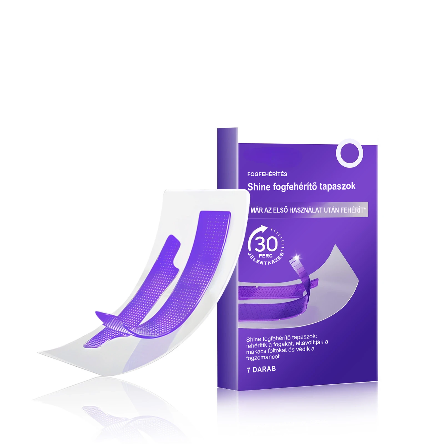 [🔥Éves Téli Raktárkiárusítás Magyarországon] Healrize® Purple Whitening Strips, a fogaid ragyogóbbak lesznek, mint valaha-EQ