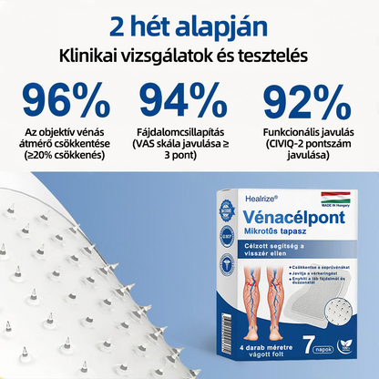 🇭🇺👨‍⚕️👍✅ Healrize® VeinTarget mikrotűs tapasz 👑Azonnali enyhülés, hosszú távú eredmények👑