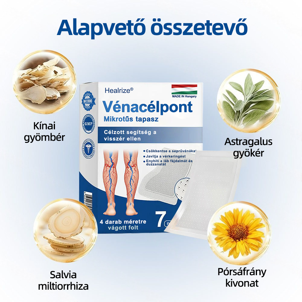 🇭🇺👨‍⚕️👍✅ Healrize® VeinTarget mikrotűs tapasz 💫Azonnali enyhülés, hosszú távú eredmények💫