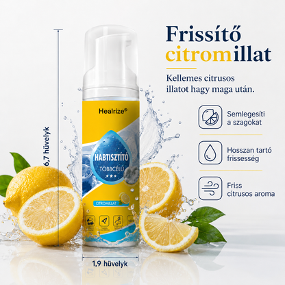 Healrize® 4 az 1-ben multienzimes habtisztító | Mélytisztító hab autóbelsőhöz, kanapéhoz, konyhához és fürdőszobához🐔🐶1