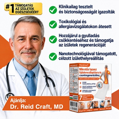 🌍✅ Hivatalos magyar áruház: Healrize® mikrotűs fájdalomcsillapító tapasz 🧑‍⚕️