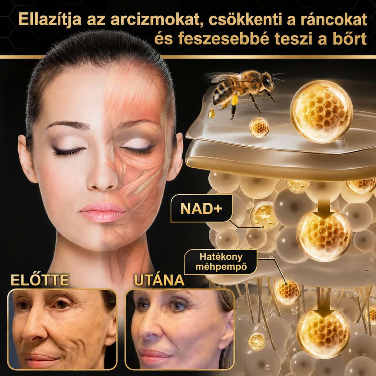 Rolimey® Méhmérges Bőrápoló Krém👩‍⚕️2🌲