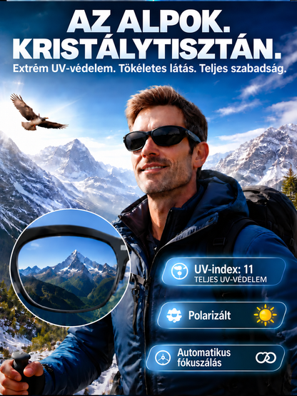 💗Okosszemüvegek zoommal,📶👓 fotokromatikus lencsékkel és valós idejű mesterséges intelligencia általi fordítási képességekkel💗