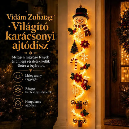 👼2 UTOLSÓ NAP! 70% kedvezmény –  🎁MerryCascade™ világító karácsonyi dísz | 6 ünnepi motívum