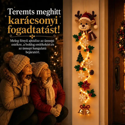 👼2 UTOLSÓ NAP! 70% kedvezmény –  🎁MerryCascade™ világító karácsonyi dísz | 6 ünnepi motívum